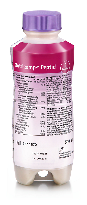 Нутрікомп Пептид у пластиковій пляшці 500 мл